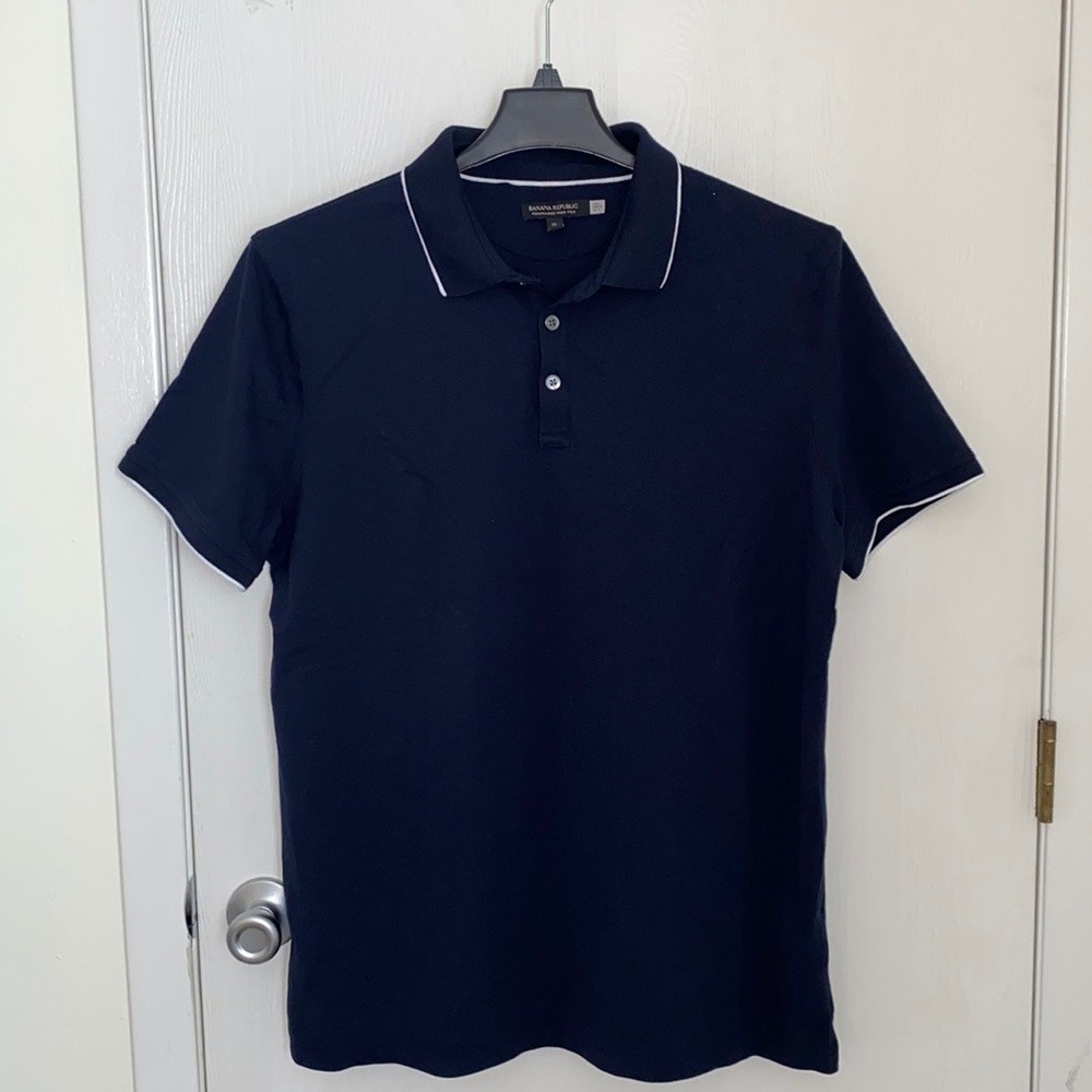 Banana Republic Men’s Performance Pique Polo
